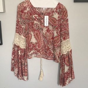 Bohemian blouse